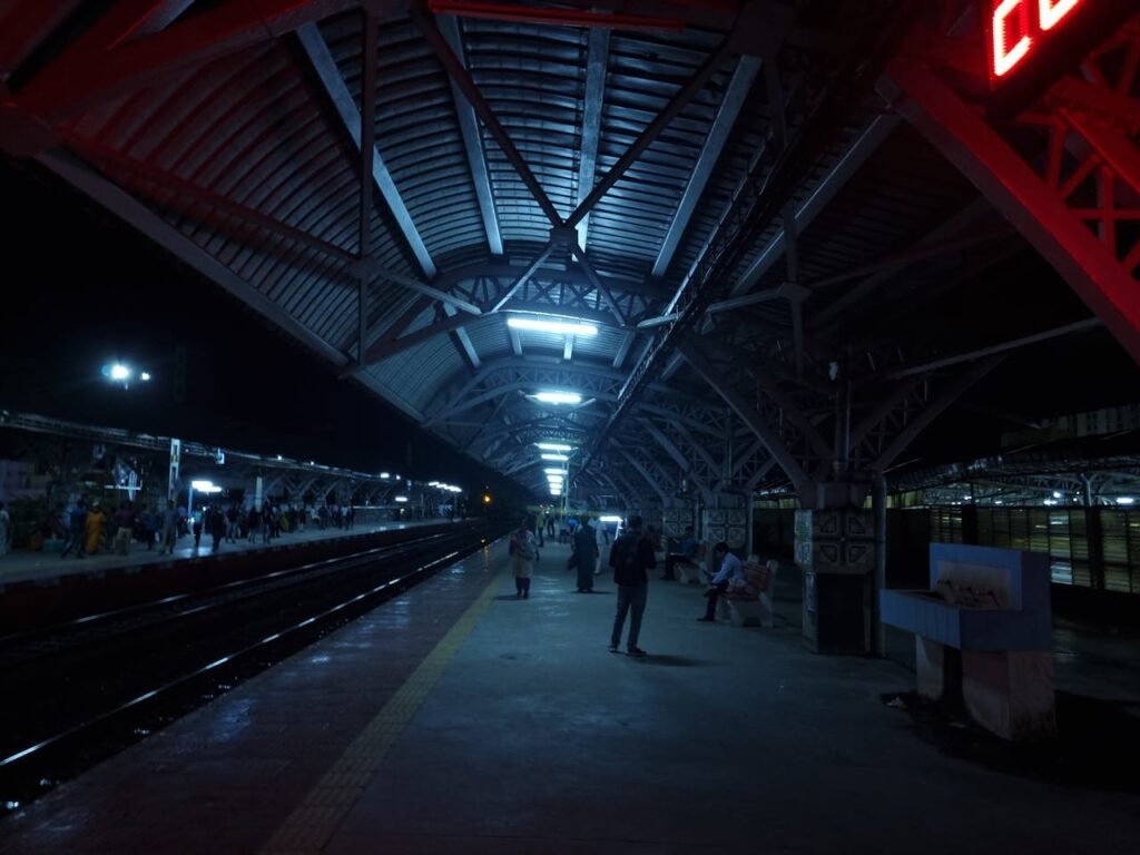 When you step out of the station or airport