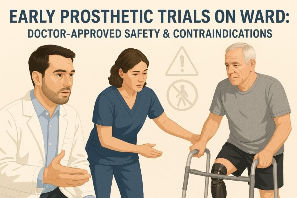 Early Prosthetic Trials on the Ward: Doctor-Approved Safety & Contraindications
