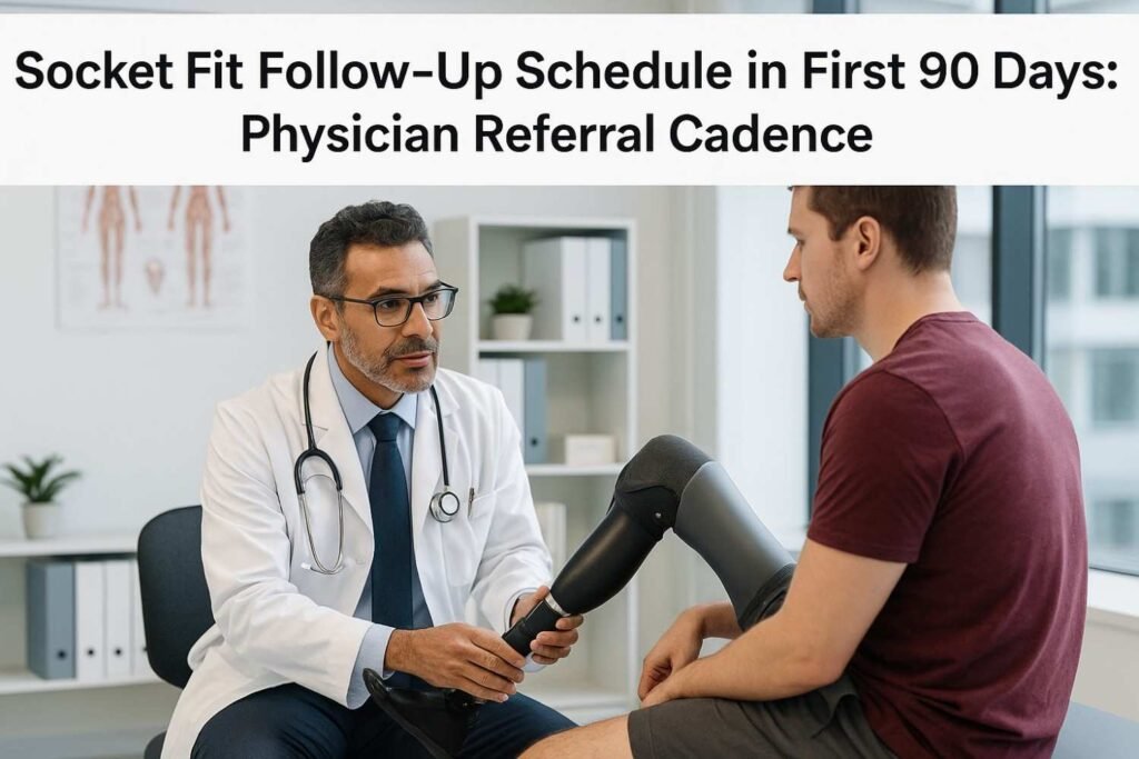 Socket Fit Follow-Up Schedule in First 90 Days: Physician Referral Cadence