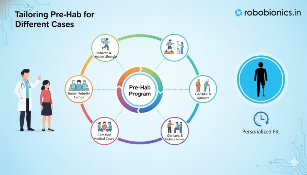 For lower-limb cases