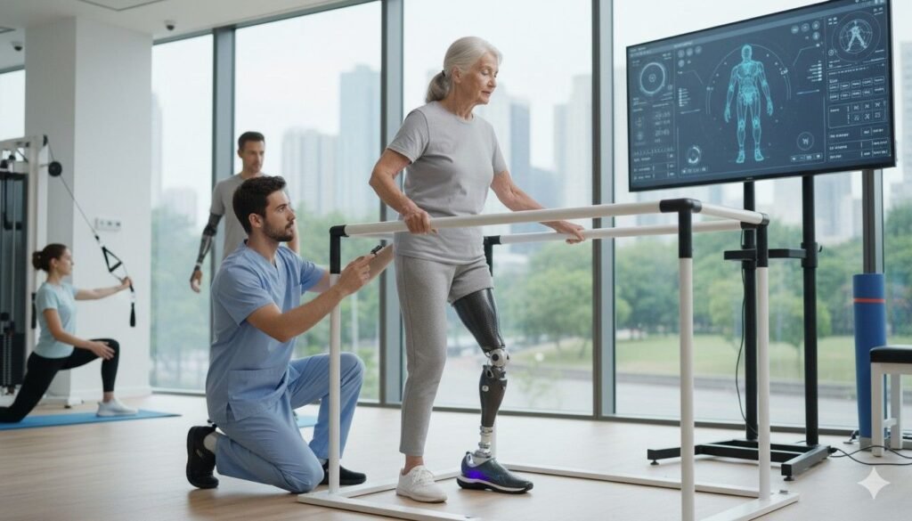 The Single-Leg Stance test looks at a person’s ability 